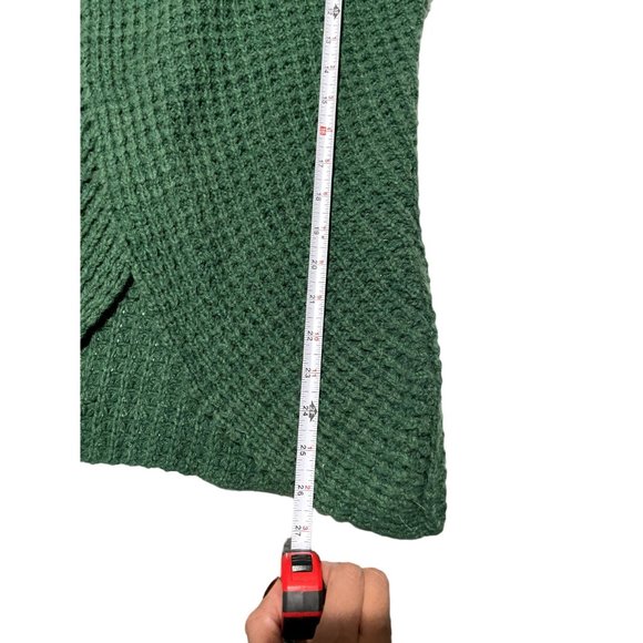 Oliver Woman's Long Sleeve Cowl‎ Neck Sweater, Size: Small Color: Green | U1 - Picture 3 of 6
